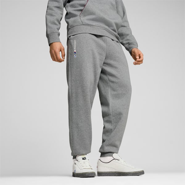 BMW M Motorsport ESS+ Fleece Pants Men, Medium Gray Heather, extralarge