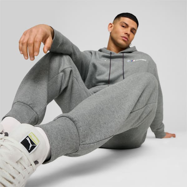BMW M Motorsport ESS+ Fleece Pants Men, Medium Gray Heather, extralarge