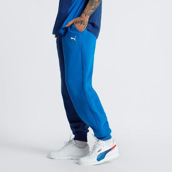 BMW M Motorsport Men's Relaxed Fit Fleece Pants, Pro Blue-M Color, extralarge-IND