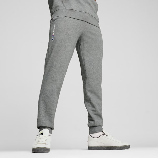BMW M Motorsport Men's Pants, Medium Gray Heather, extralarge-IND