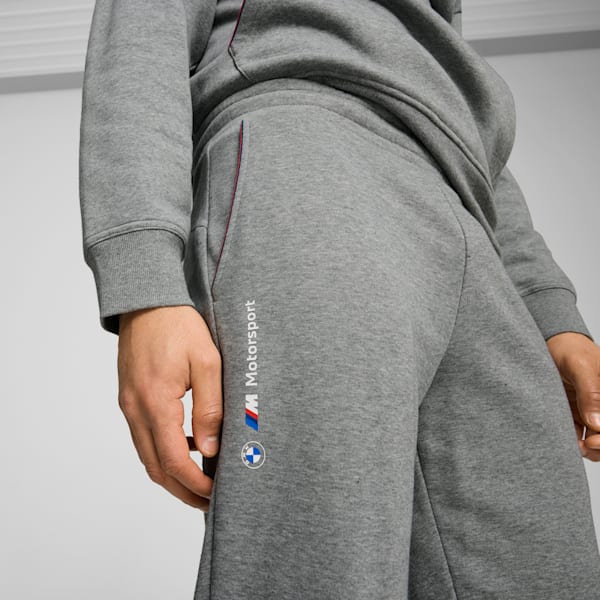 BMW M Motorsport Men's Pants, Medium Gray Heather, extralarge-IND