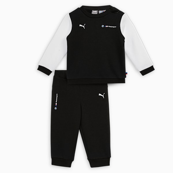 BMW M Motorsport Matching Sets Toddlers' 2-Piece Jacket & Pants Set, Puma Black, extralarge