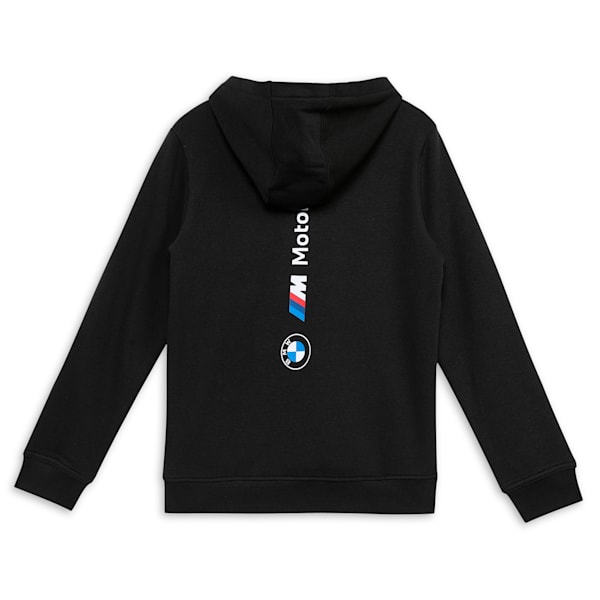 BMW M Motorsport Youth Hoodie, PUMA Black, extralarge-IND