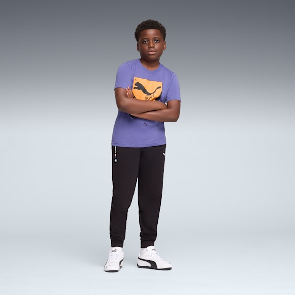Pantalons en molleton BMW M Motorsport ESS+ Enfant et Adolescent, PUMA Black, extralarge