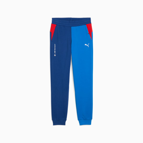 BMW M Motorsport ESS+ Big Kids' Sweatpants, Pro Blue-M Color, extralarge