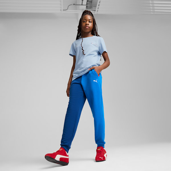 BMW M Motorsport ESS+ Big Kids' Sweatpants, Pro Blue-M Color, extralarge