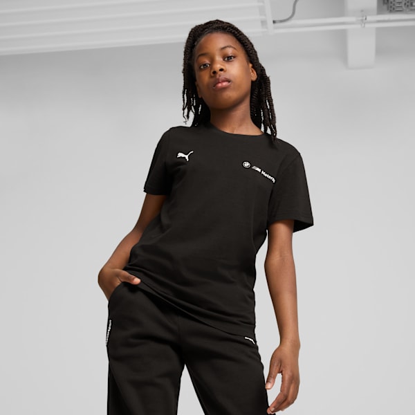 Playera BMW M Motorsport ESS+ Logo, PUMA Black, extralarge