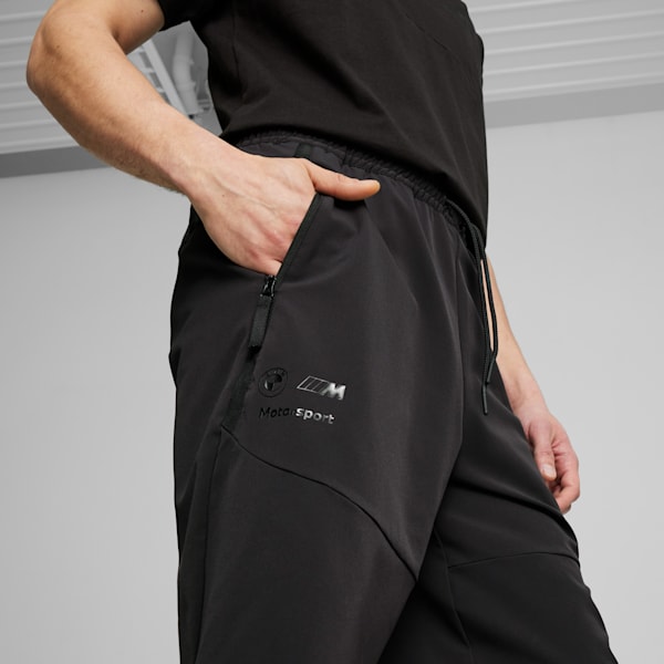 BMW M Motorsport Men's Life PUMATECH Shorts, PUMA Black, extralarge