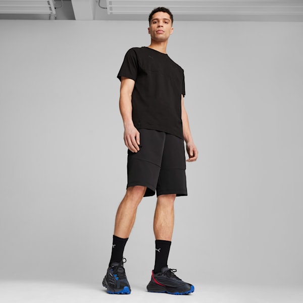 BMW M Motorsport Men's Life PUMATECH Shorts, PUMA Black, extralarge