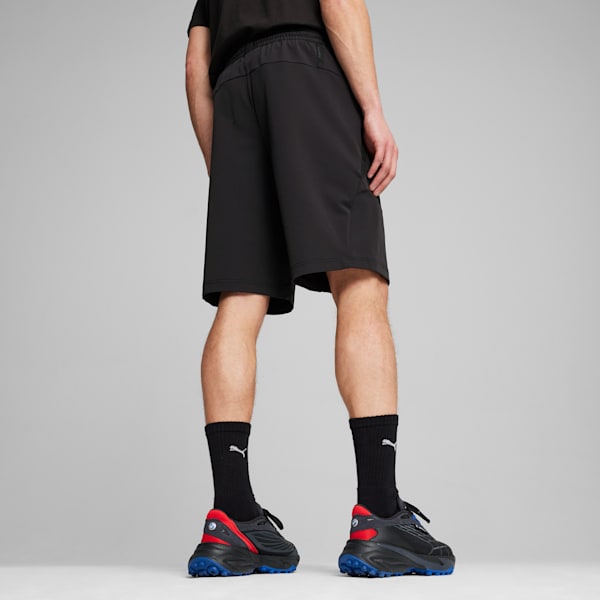 BMW M Motorsport Men's Life PUMATECH Shorts, PUMA Black, extralarge