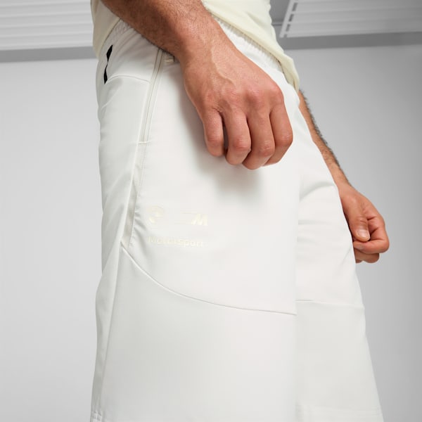 BMW M Motorsport Men's Life PUMATECH Shorts, Vapor Gray, extralarge