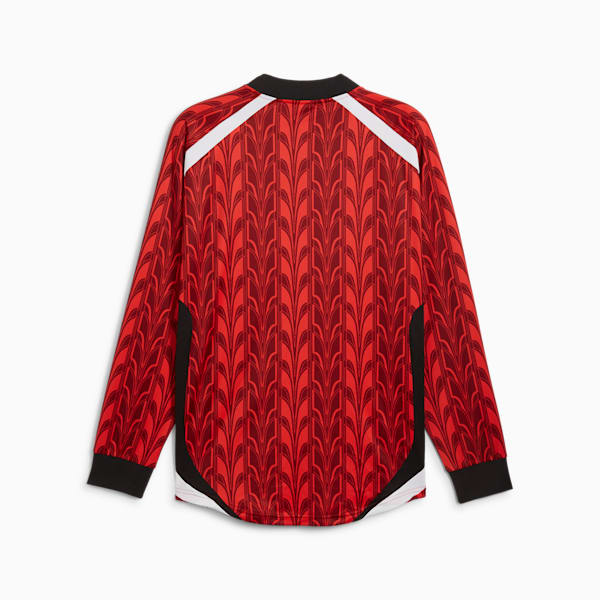 Playera de fÃºtbol  PUMA de manga larga, Intense Red-AOP, extralarge