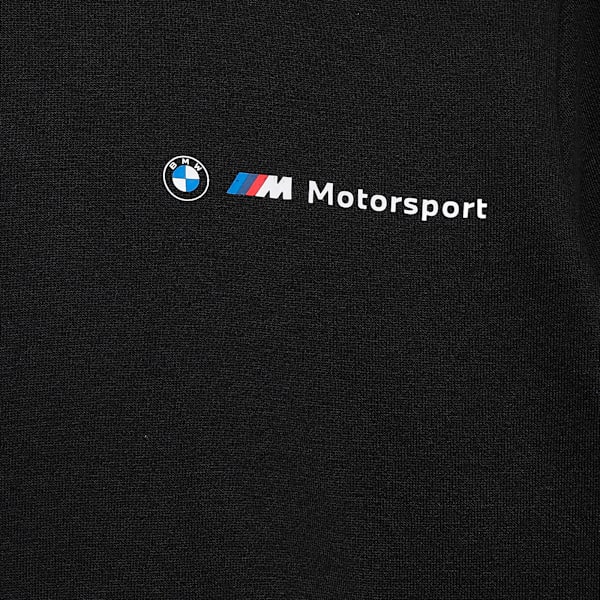 BMW M Motorsport Fleece Youth Relaxed Fit Hoodie, PUMA Black, extralarge-IND