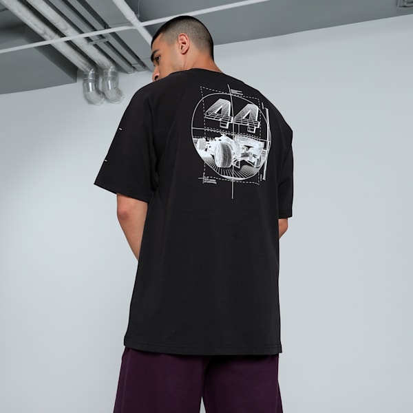 PUMA x MAPF1 x RÆBURN Drivers Men's Motorsport Tee, PUMA Black-_44, extralarge-IND