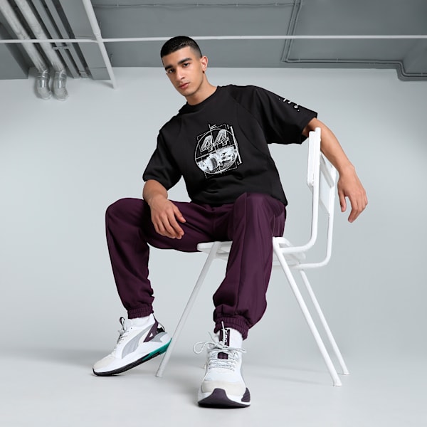 PUMA x MAPF1 x RÆBURN Drivers Men's Motorsport Tee, PUMA Black-_44, extralarge-IND