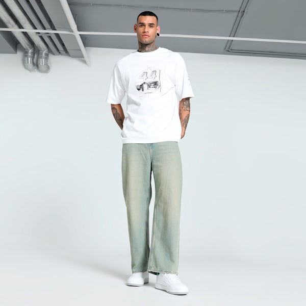 PUMA x MAPF1 x RÆBURN Drivers Men's Motorsport Tee, PUMA White-_44, extralarge-IND