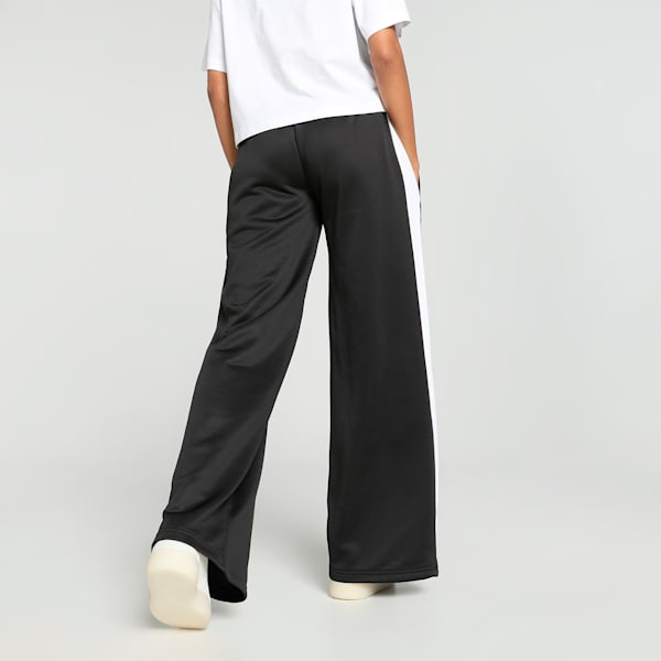 T7 Women's Relaxed Fit Low Rise Track Pants, PUMA Black, extralarge-IND