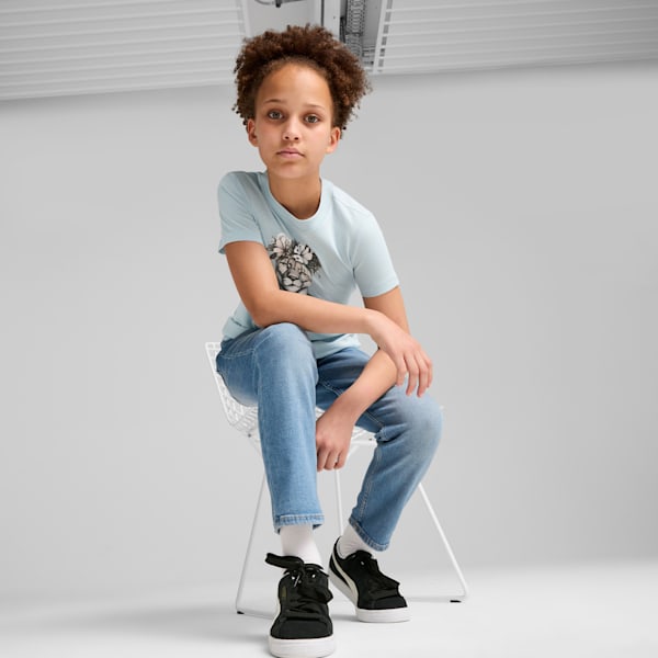 GRAPHICS Flower Crown Big Kids' Tee, Frosted Dew, extralarge