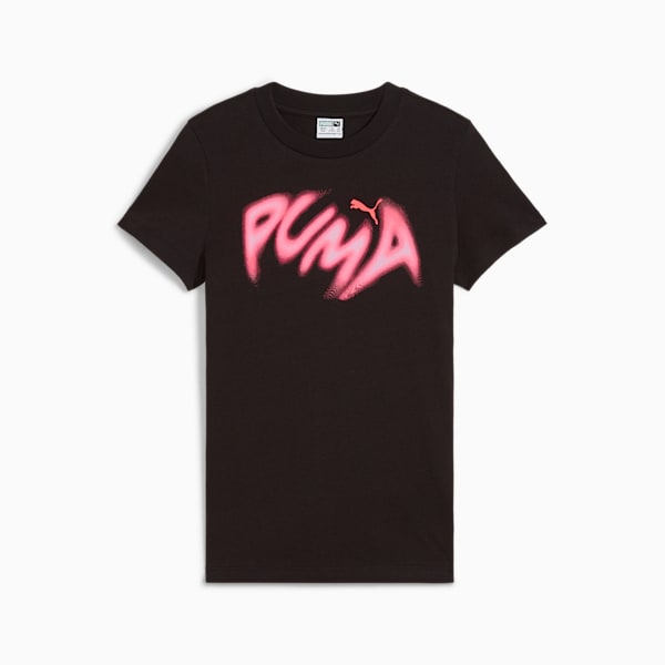 Playera Adolescente GRAPHICS Warped, PUMA Black, extralarge