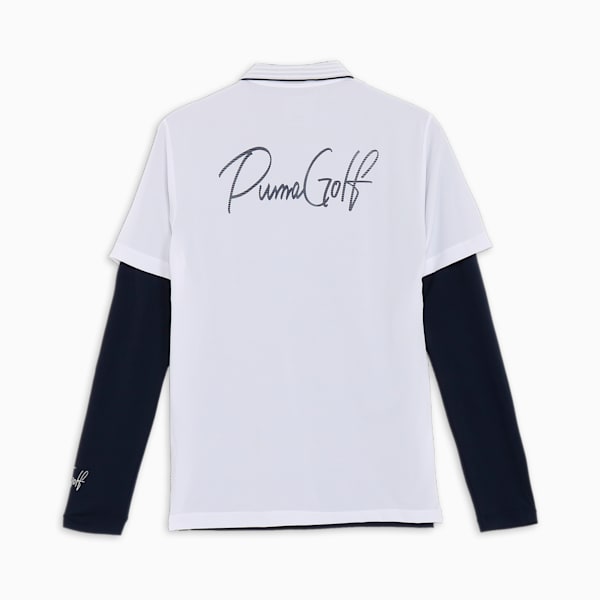 メンズ ゴルフ ストレッチ スムース カノコ セット ポロシャツ, White Glow, extralarge-JPN