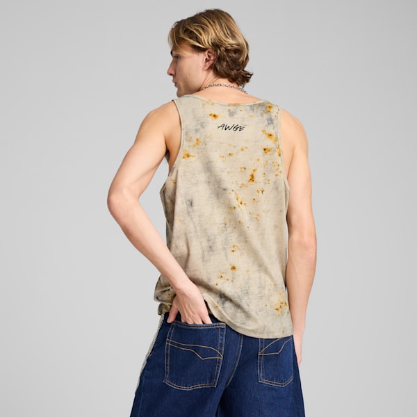 PUMA X A$AP ROCKY Men's Relaxed Fit Tank, Putty-AOP, extralarge-IND