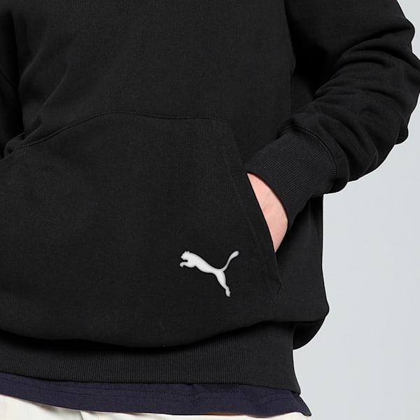 PUMA x MÁS TIEMPO Men's Hoodie, PUMA Black, extralarge-IND