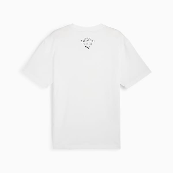メンズ PUMA x MAS TIEMPO 24 半袖 Tシャツ, PUMA White, extralarge-JPN
