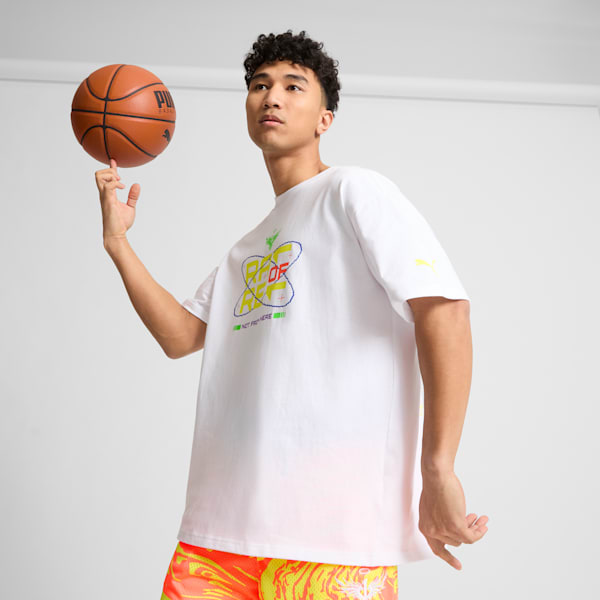 Playera de baloncesto para hombre PUMA x LAMELO BALL Spark, PUMA White, extralarge