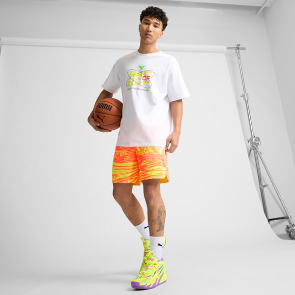 PUMA x LAMELO BALL Spark Men's Basketball Tee, PUMA White, extralarge