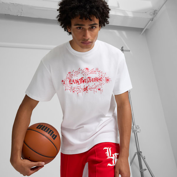 Camiseta PUMA x LAMELO BALL LaFrancé Amour para hombre, PUMA White, extralarge