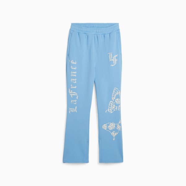 Pantalon de survêtement Mosaic HOOPS x LAFRANCÉ de PUMA Homme, Team Light Blue, extralarge