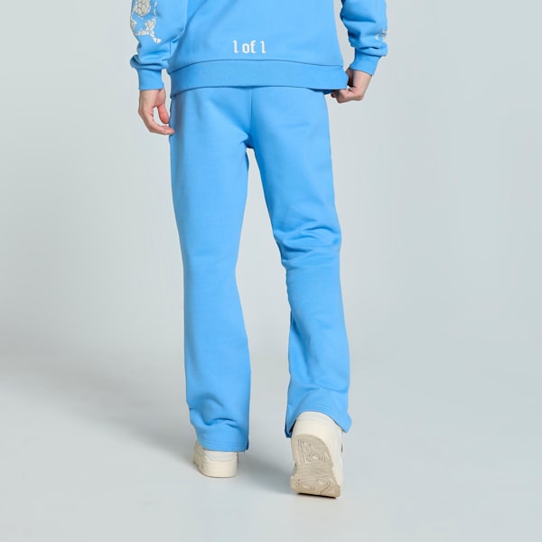 PUMA HOOPS x LAFRANCÉ Mosaic Men's Basketball Sweatpants, Team Light Blue, extralarge-IND