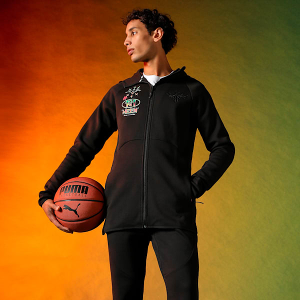 MELO 1Love Dime Men's Basketball Jacket, PUMA Black, extralarge-IND