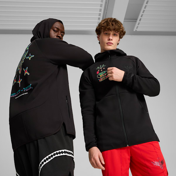 PUMA x LAMELO BALL 1Love Dime Men's Basketball Jacket, PUMA Black, extralarge