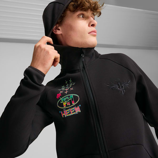 PUMA x LAMELO BALL 1Love Dime Men's Basketball Jacket, PUMA Black, extralarge