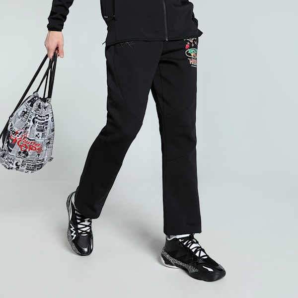 MELO 1Love Dime Basketball Men's Pants, PUMA Black, extralarge-IND