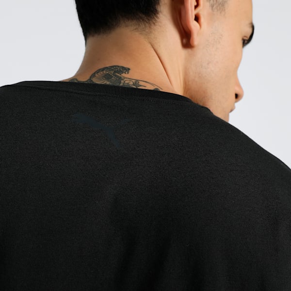 MELO 1Love Men's Oversized Fit Basketball Tee, PUMA Black, extralarge-IND