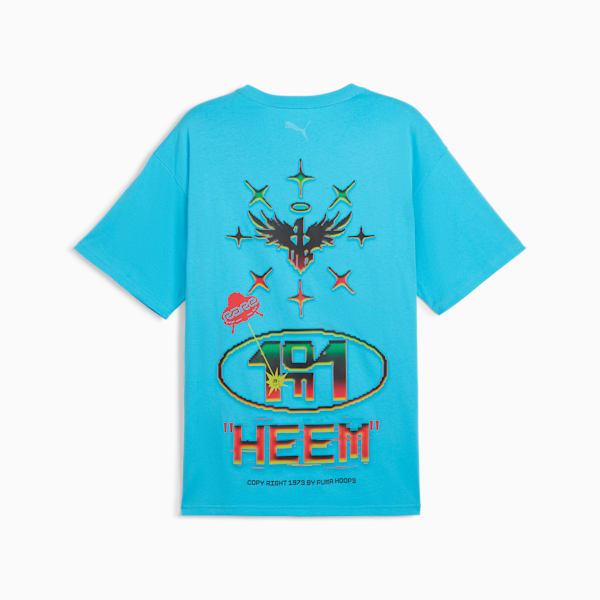 PUMA x LAMELO BALL 1Love Men's Basketball Tee, Bright Aqua, extralarge