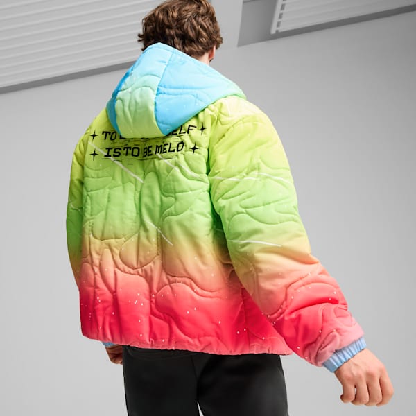 PUMA x LAMELO BALL 1Love Men's Basketball Jacket, Yellow Alert, extralarge