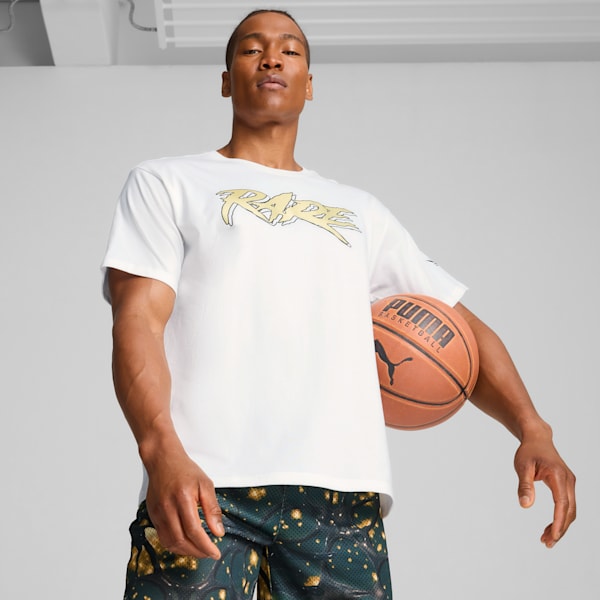 PUMA x LAMELO BALL Rare Reserve Men's Basketball Tee, PUMA White, extralarge