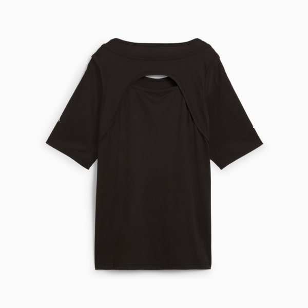 STEWIE x TOKYO NIGHTS Women's Basketball Tee, PUMA Black, extralarge