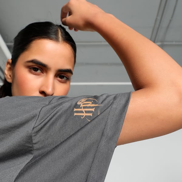 HOOPS x HARRY POTTER™ Women's Oversized Basketball Tee, Shadow Gray, extralarge-IND