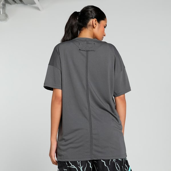 HOOPS x HARRY POTTER™ Women's Oversized Basketball Tee, Shadow Gray, extralarge-IND