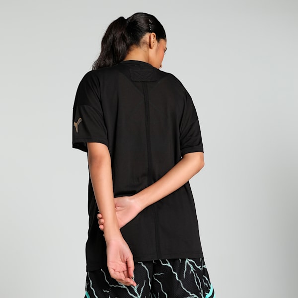 HOOPS x HARRY POTTER™ Women's Oversized Basketball Tee, PUMA Black, extralarge-IND