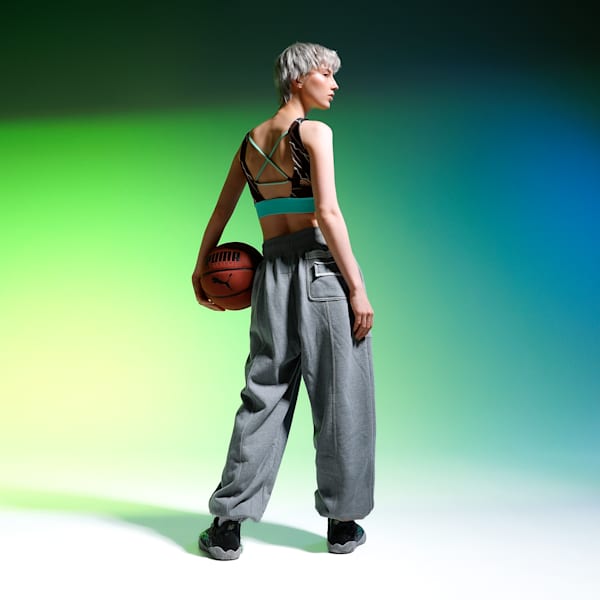 HOOPS x HARRY POTTER™ Women's Relaxed Fit Basketball Sweatpants, Medium Gray Heather, extralarge-IND