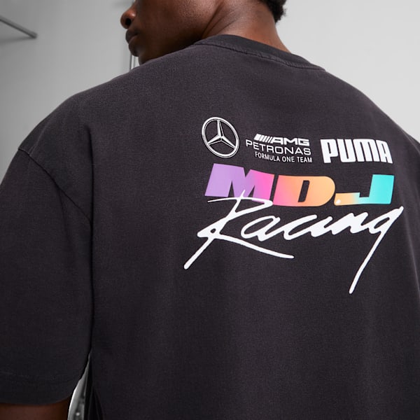 Mercedes-AMG Petronas F1 Team x Mad Dog Jones Men's Graphic Tee II, PUMA Black, extralarge