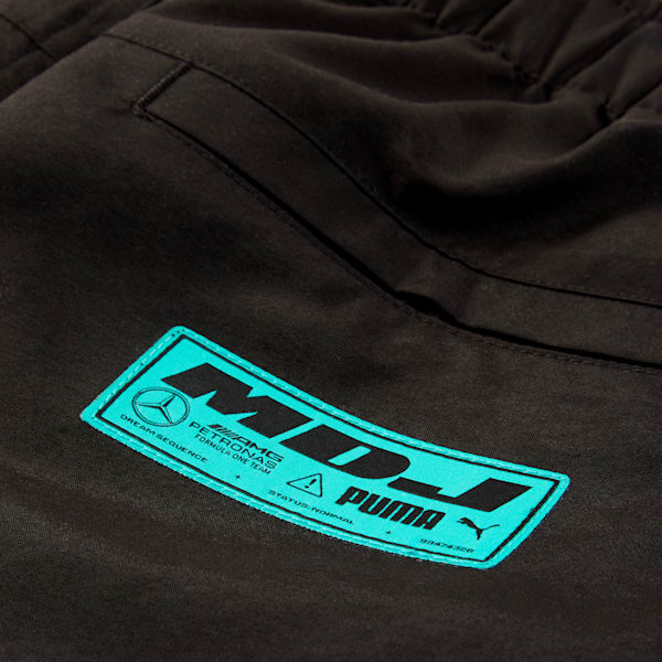 Mercedes-AMG Petronas Motorsport x MDJ Men's Woven Shorts, PUMA Black, extralarge-IND