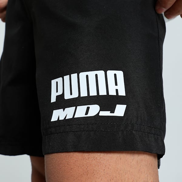 Mercedes-AMG Petronas Motorsport x MDJ Men's Woven Shorts, PUMA Black, extralarge-IND