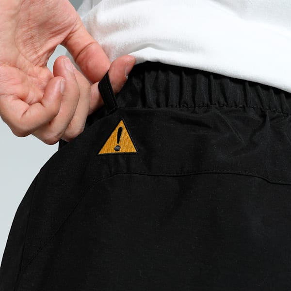 Mercedes-AMG Petronas Motorsport x MDJ Men's Woven Shorts, PUMA Black, extralarge-IND