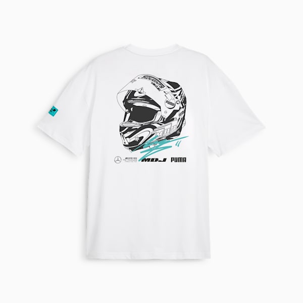 Camiseta gráfica Mercedes-AMG Petronas F1® Team x Mad Dog Jones I para hombre, PUMA White, extralarge